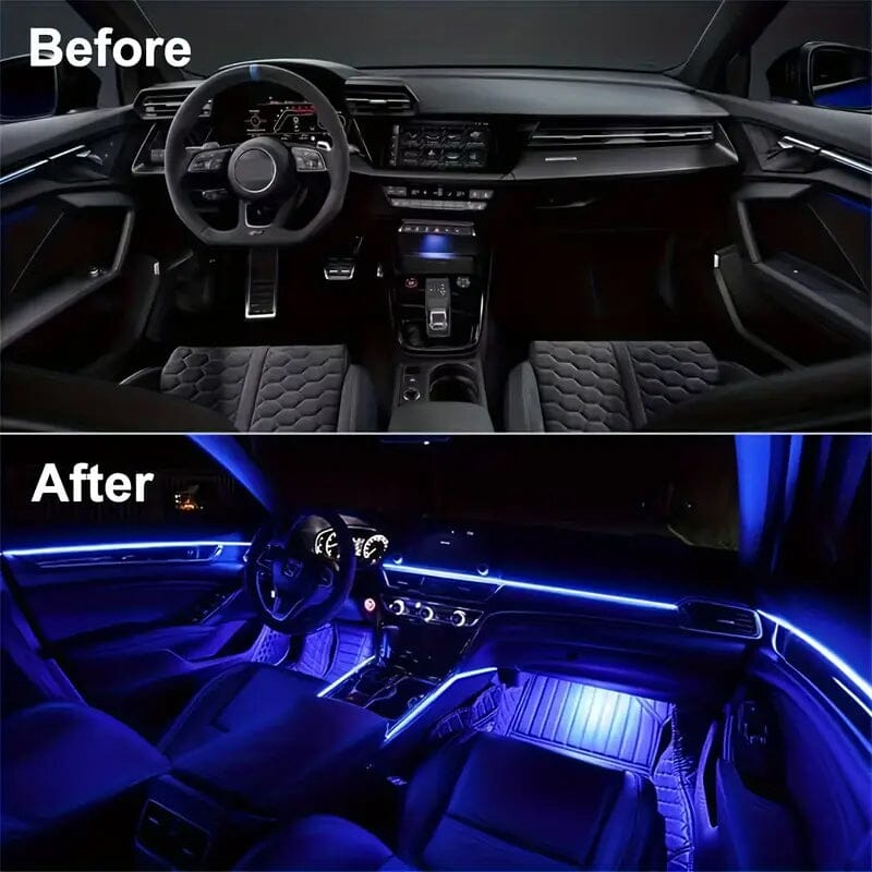 4.98 Meter Car Interior RGB LED Strip Lights Automotive - DailySale