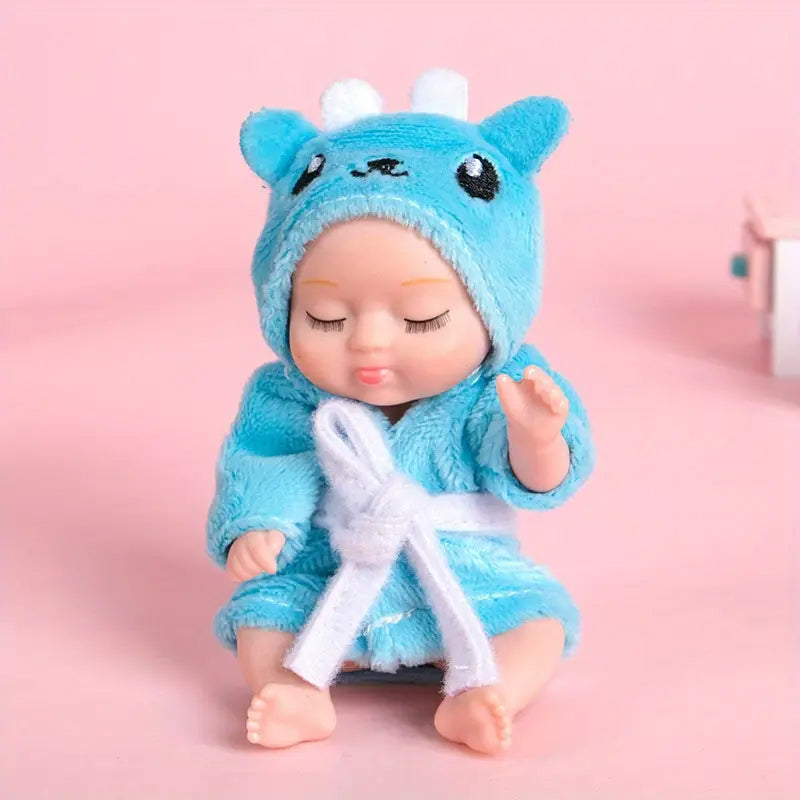 Sleep Simulative Rebirth Princess Dolls in Bathrobes