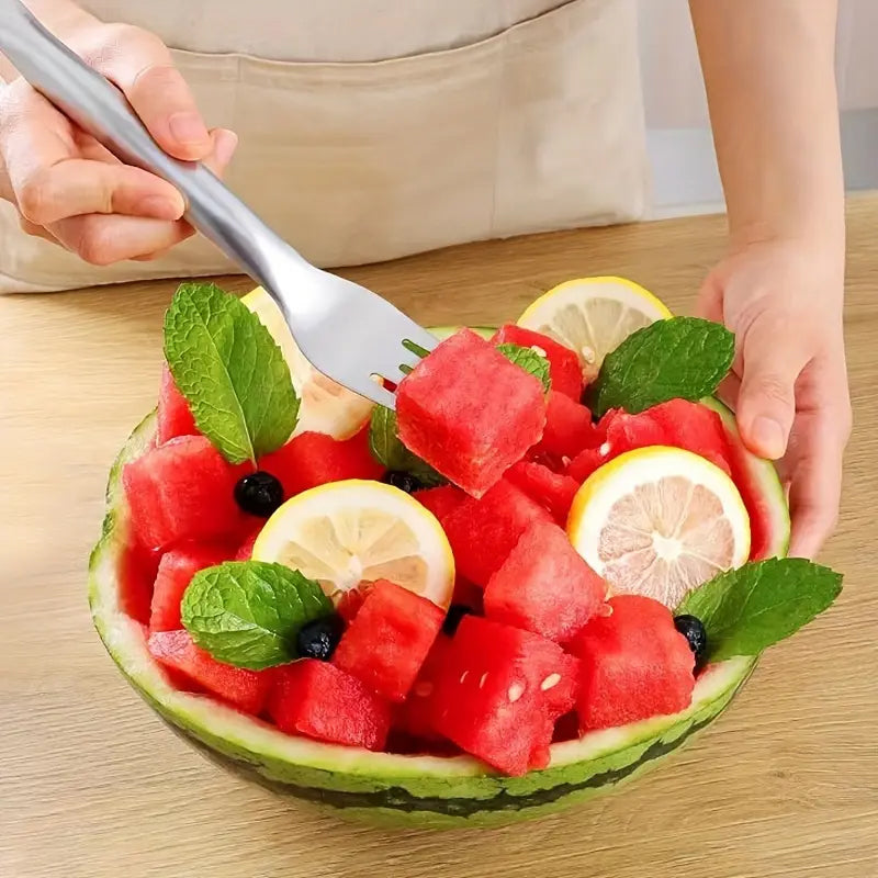 2-in-1 Stainless Steel Watermelon Slicer and Corer