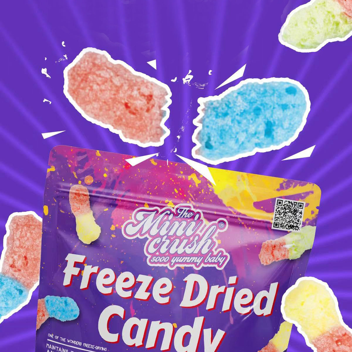 5-Pack: Freeze Dried Crunch Candy Variety Flavor