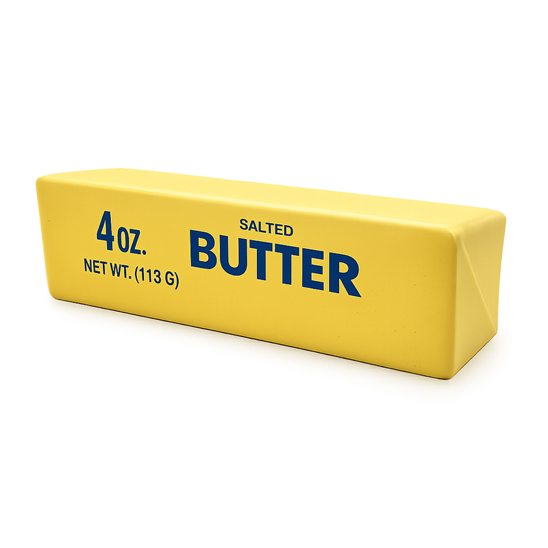 Fun Doh Butter Stick Slow Rise Squishy - Butter-Themed Sensory Stress Toy