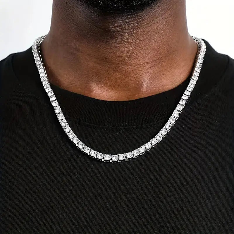 Men's Elegant Diamond Necklace Chain