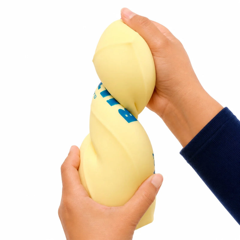 Taba Giant Salted Butter Stick Squishy 10" | Jumbo Slow Rise TPR Sensory Fidget Toy