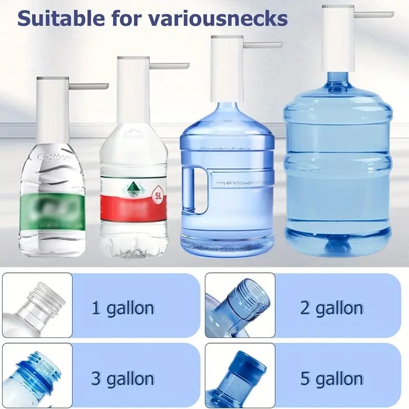 5 Gallon Portable Electric Water Dispenser Pump Kitchen Tools & Gadgets - DailySale