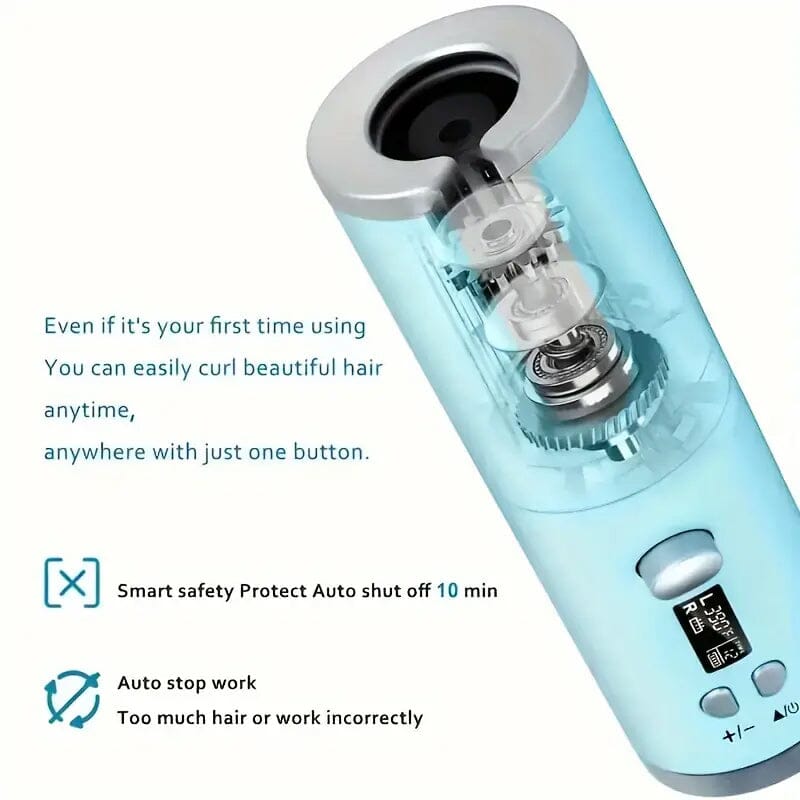 5 Heat Settings Auto-Curler for Luscious Locks Beauty & Personal Care - DailySale