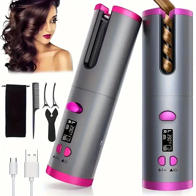 5 Heat Settings Auto-Curler for Luscious Locks Beauty & Personal Care - DailySale