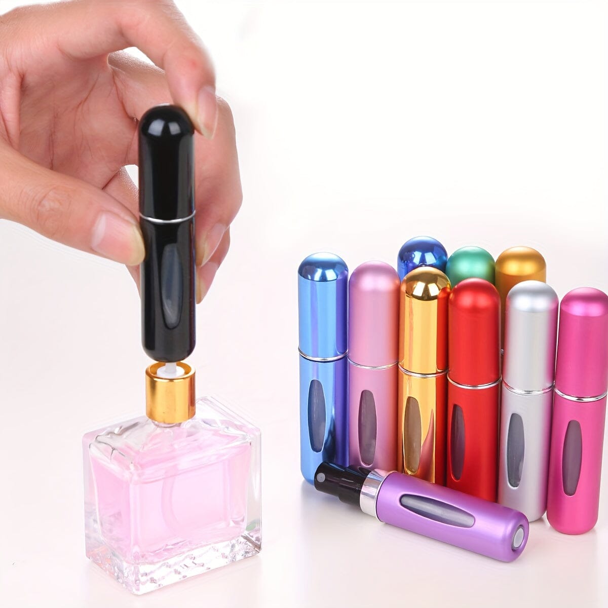 5-Pack: 0.17 Oz Matte Mini Perfume Atomizers Beauty & Personal Care - DailySale