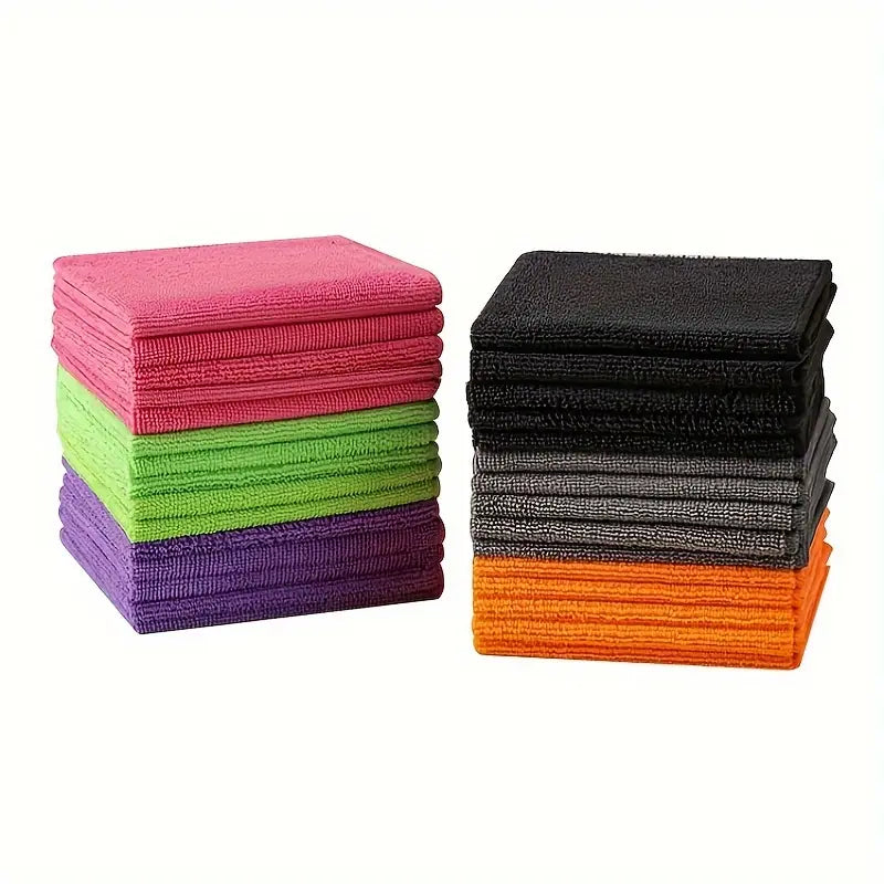 5-Pack: Household Cleaning Towel Set Non-Linting Cleaning Cloth Kitchen Tools & Gadgets - DailySale