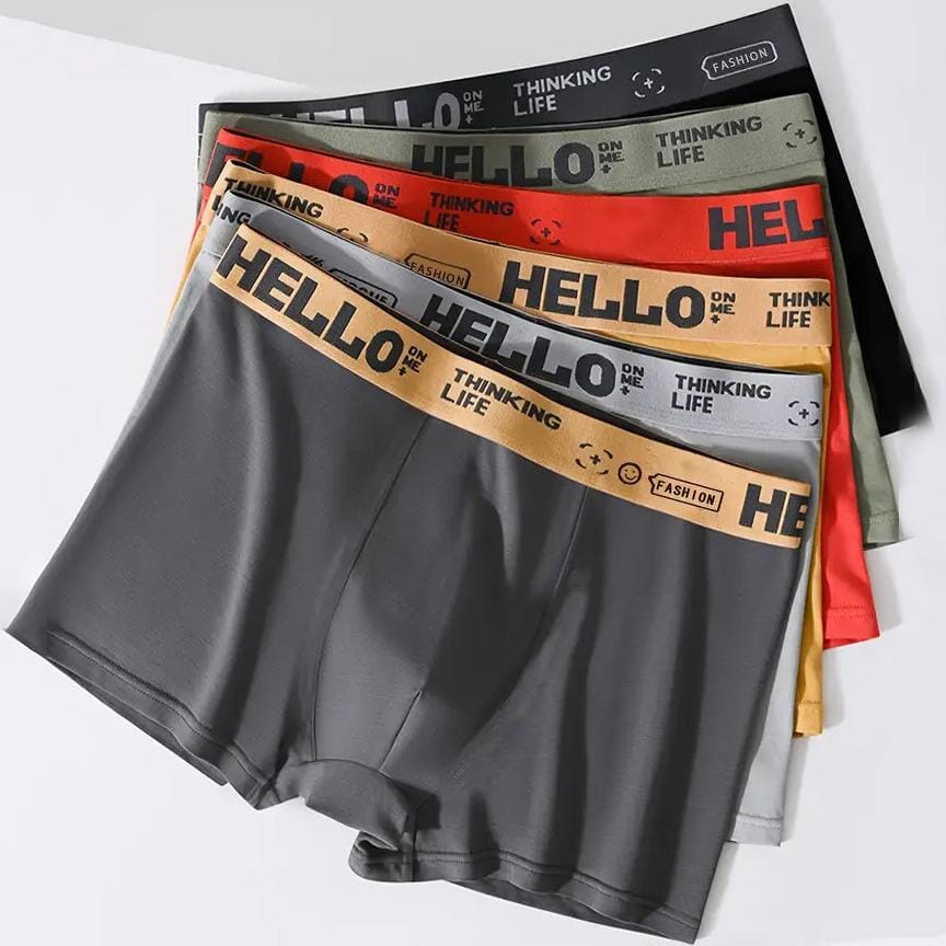 5-Pack: Plus Size Men's Boxer Briefs Men's Bottoms XS - DailySale