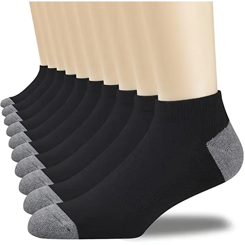 5-Pack: Ultra-Comfy Breathable Low-Cut Men's Socks Men's Shoes & Accessories - DailySale