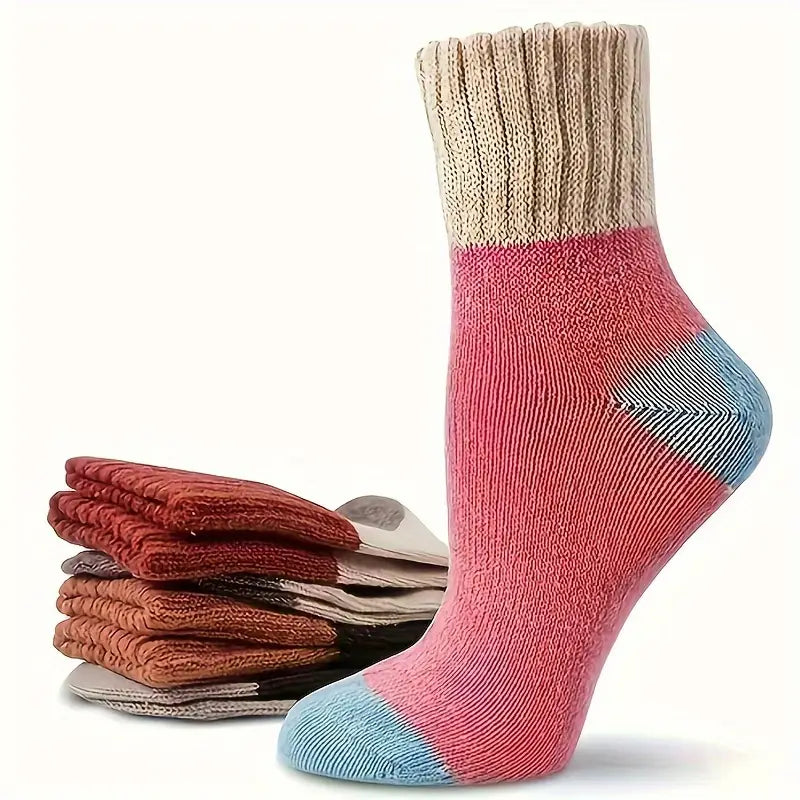 5-Pairs: Cold Resistant Thick Fuzzy Winter Socks Kids' Clothing - DailySale