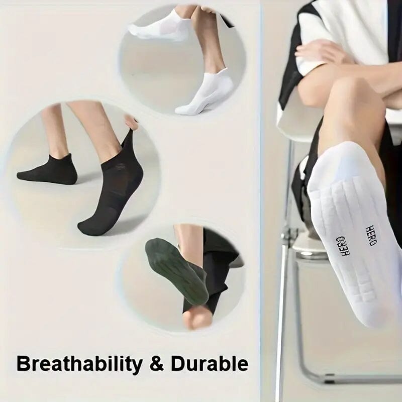 5-Pairs: Men and Women's Breathable Comfortable Sports Socks Men's Shoes & Accessories - DailySale