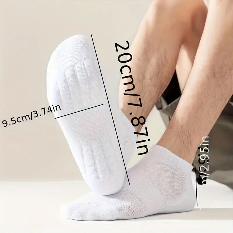 5-Pairs: Unisex Breathable Sports Ankle Socks Men's Shoes & Accessories - DailySale