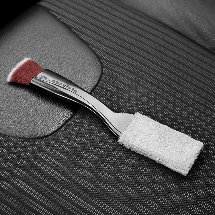 5-Piece: Soft Bristle Air Conditioner Cleaning Brush Tool Automotive Black - DailySale