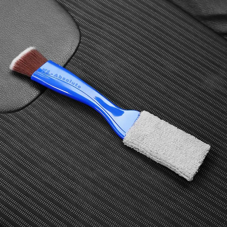 5-Piece: Soft Bristle Air Conditioner Cleaning Brush Tool Automotive Blue - DailySale