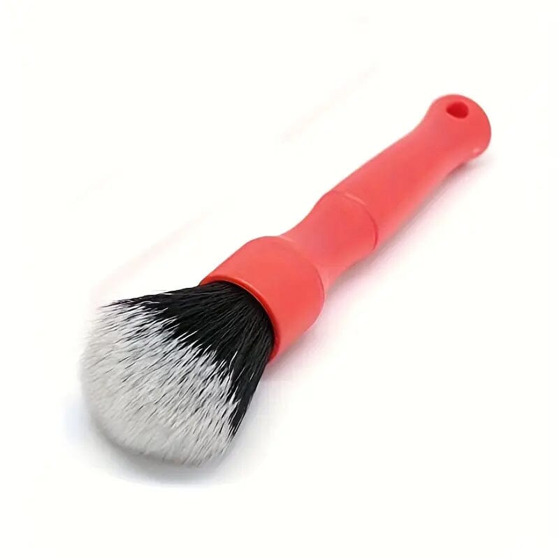 5-Piece: Ultra Soft Non-Scratch Car Detailing Brush Automotive Red S - DailySale