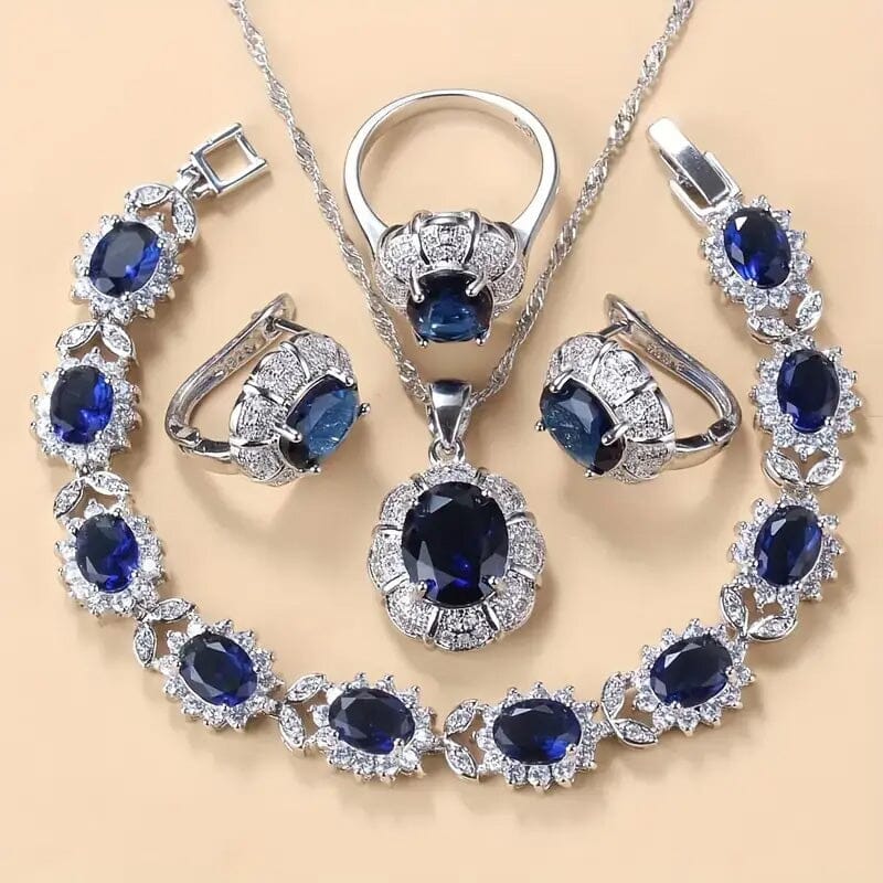 5-Pieces: Exquisite Jewelry Set for Women Necklaces - DailySale