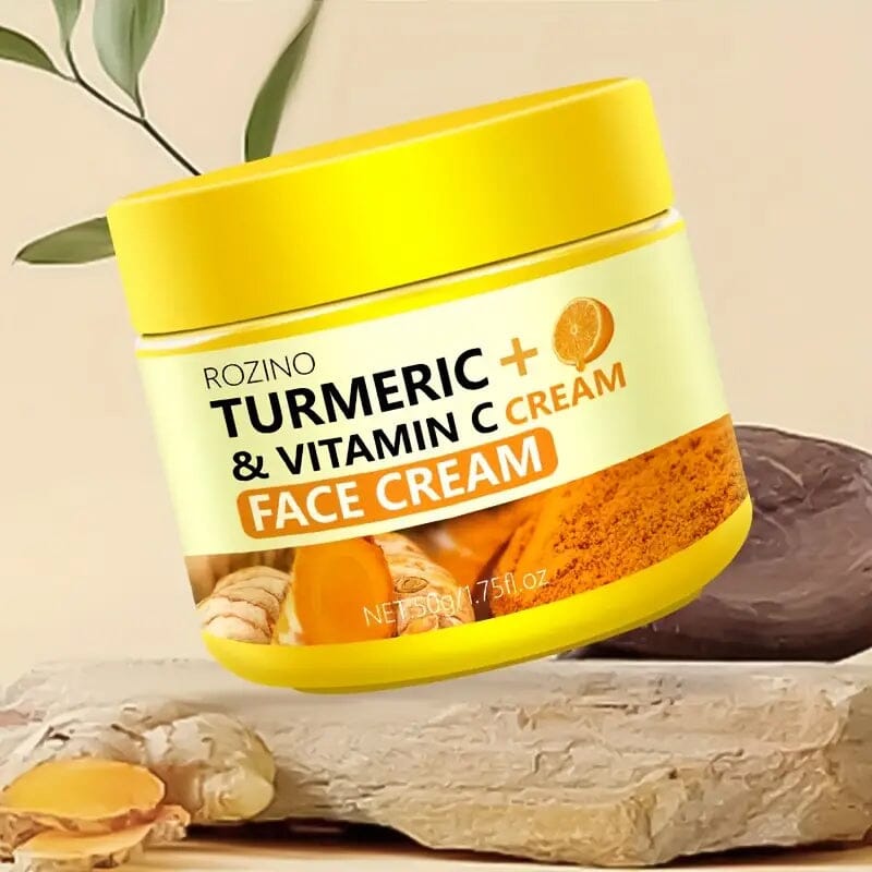 50g/1.75 Oz Turmeric + Vitamin C Face Cream with Hyaluronic Acid Beauty & Personal Care - DailySale