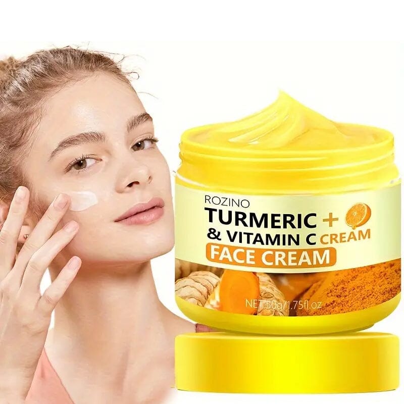 50g/1.75 Oz Turmeric + Vitamin C Face Cream with Hyaluronic Acid Beauty & Personal Care - DailySale