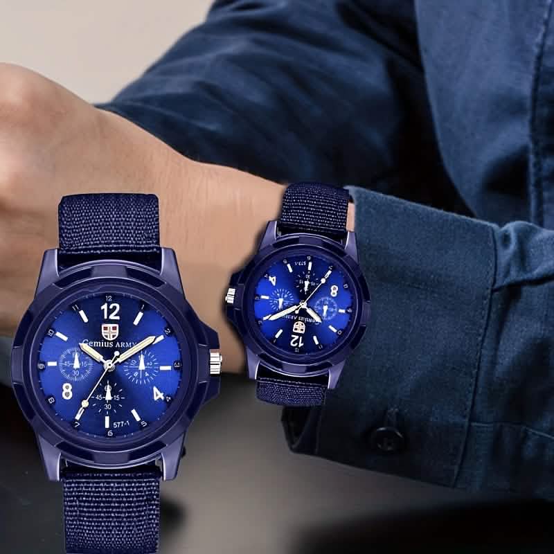 Men's Nylon Casual Sport Quartz Wrist Watch