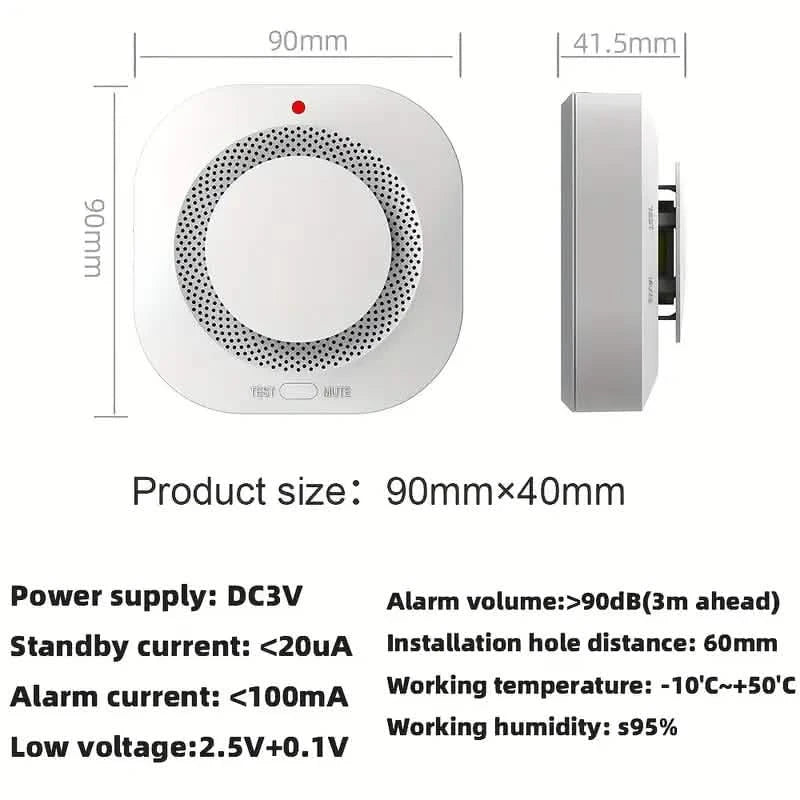 WiFi Smoke Alarm – Smart Fire Detector for Home & Business