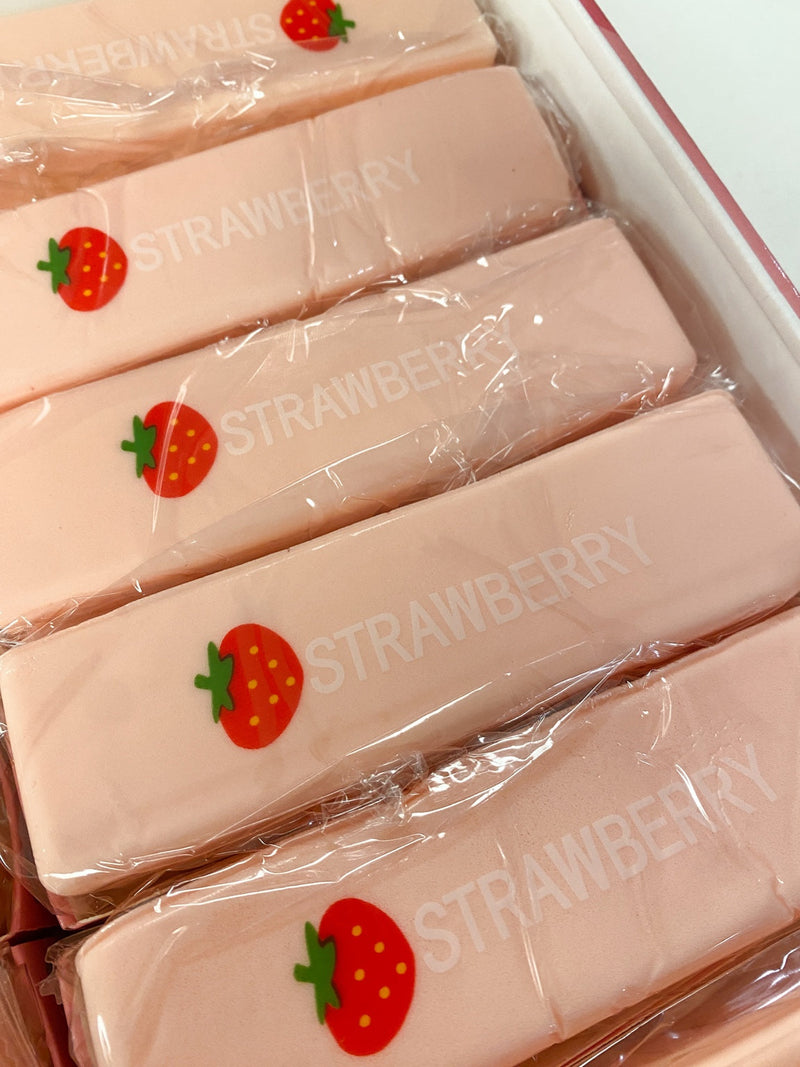 Strawberry Butter Squishy Stress Relief Toy | Strawberry Scented Fidget & Sensory Toy