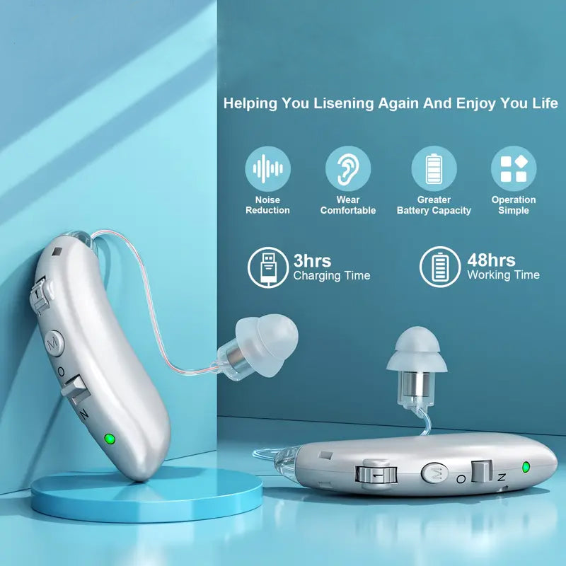 Premium Rechargeable Hearing Aids for Seniors