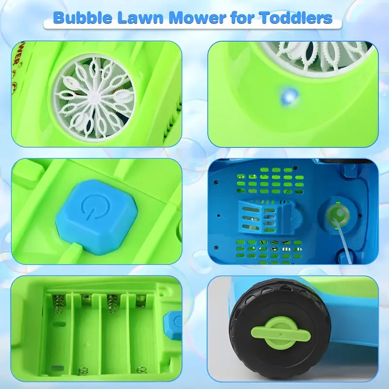 Bubble Lawn Mower for Toddlers