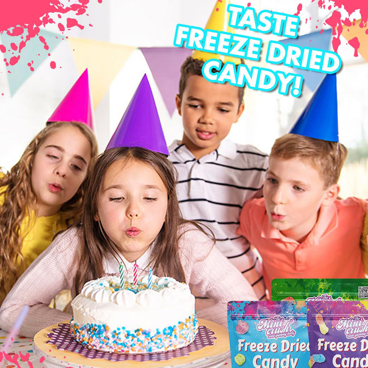 5-Pack: Freeze Dried Crunch Candy Variety Flavor