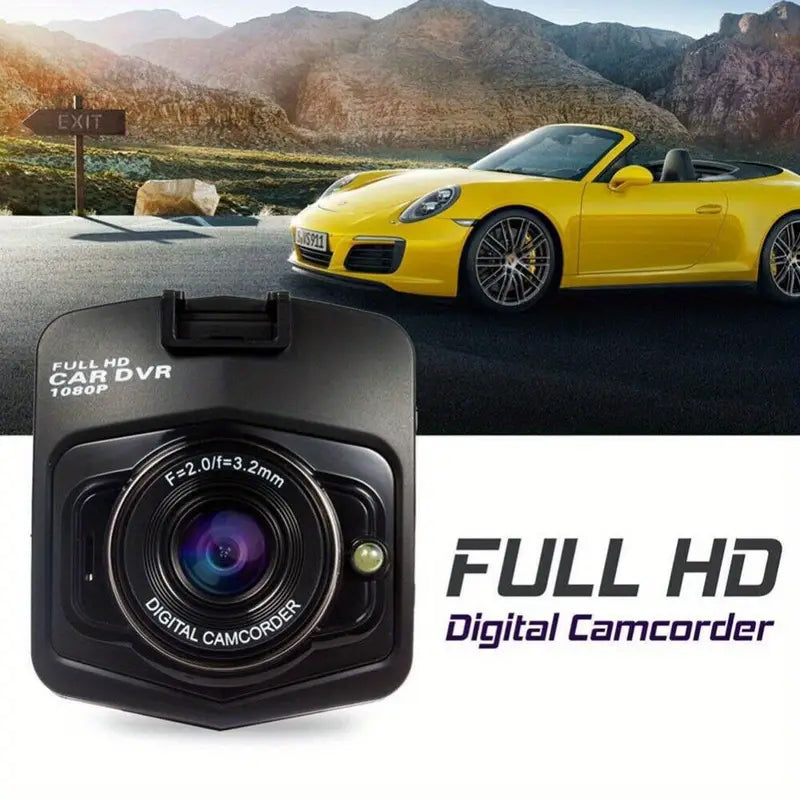 2.4-Inch Black Full HD 1080P Resolution Dashcam