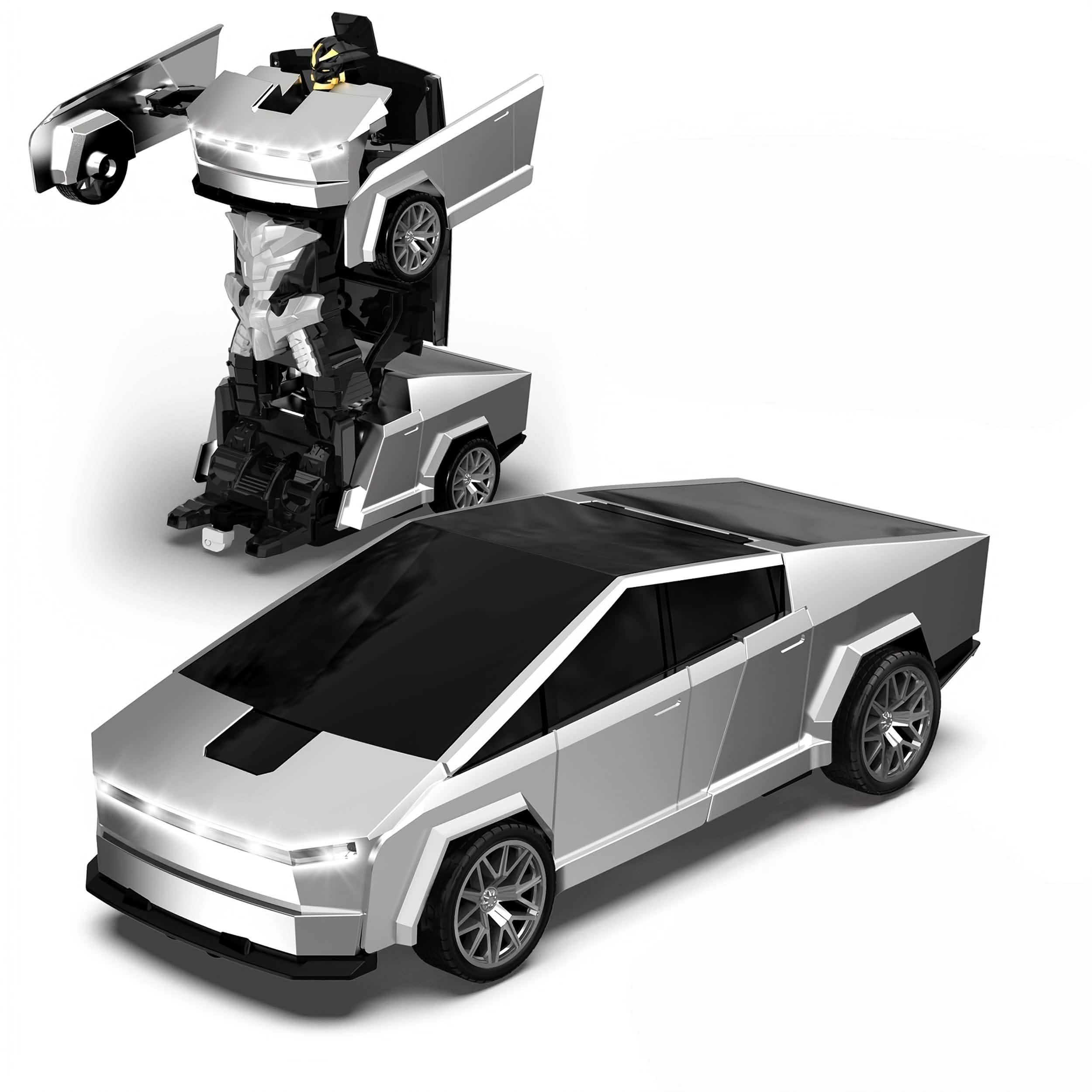 2.4GHz Remote Control Off-Road Car – Robot Transforming, LED Lights