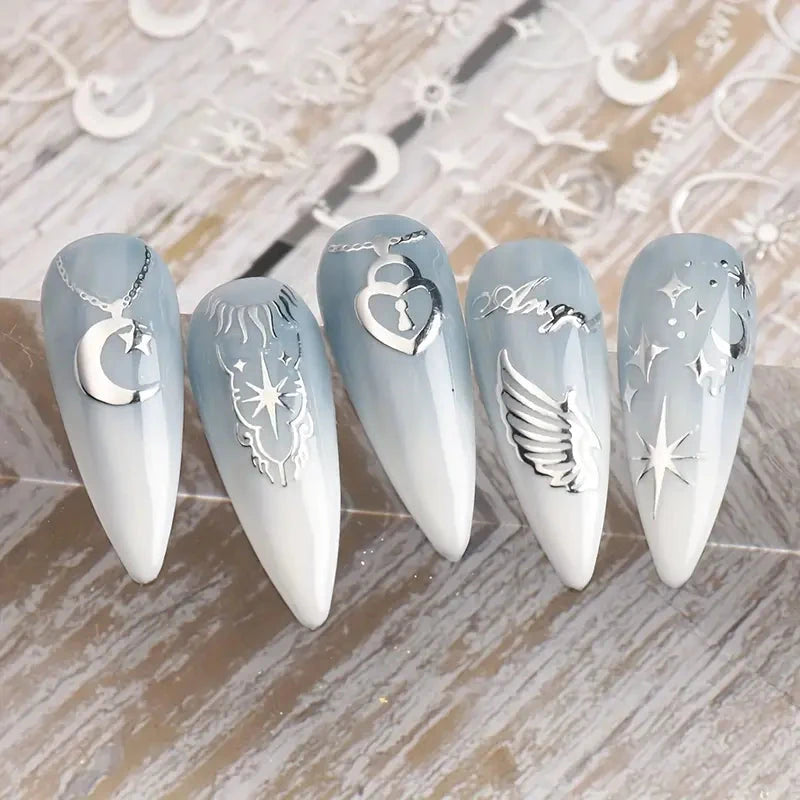 5D Embossed Three-dimensional Nail Stickers Beauty & Personal Care - DailySale