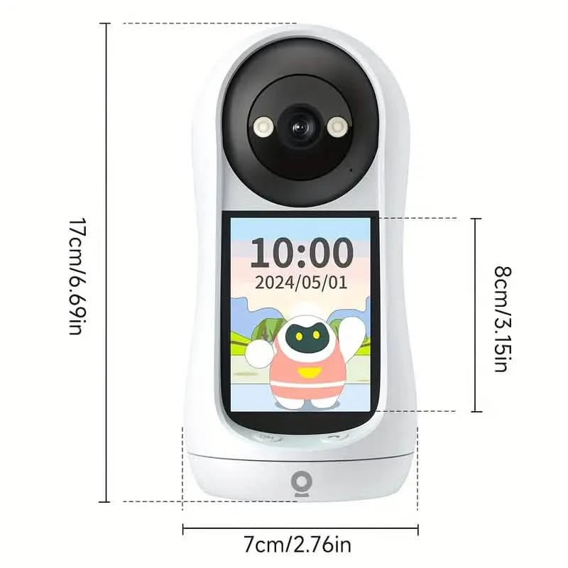 1080P Smart Indoor WiFi Camera | Two-Way Audio & Video Call + Night Vision