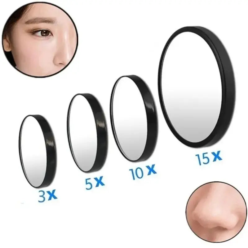 5X/10X/15X Magnifying Mirror with Suction Cups Beauty & Personal Care - DailySale