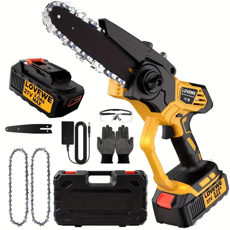 6" Cordless Mini Chainsaw Home Improvement - DailySale