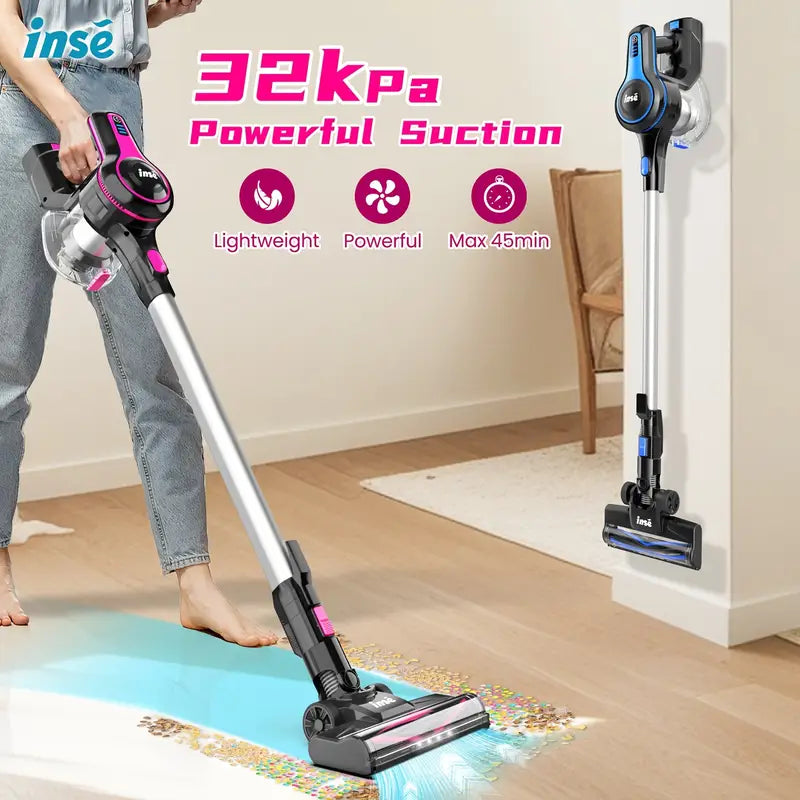 6 in 1 Rechargeable Powerful Lightweight Cordless Stick Vacuum Cleaner Household Appliances - DailySale