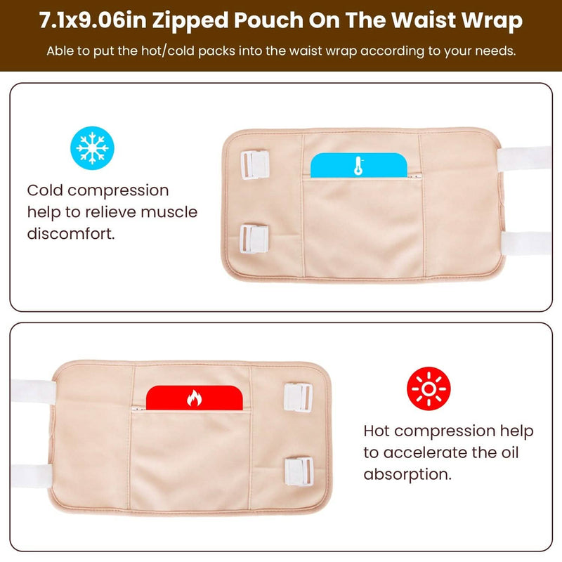 6-Pack: Castor Oil Wrap Set Wellness - DailySale