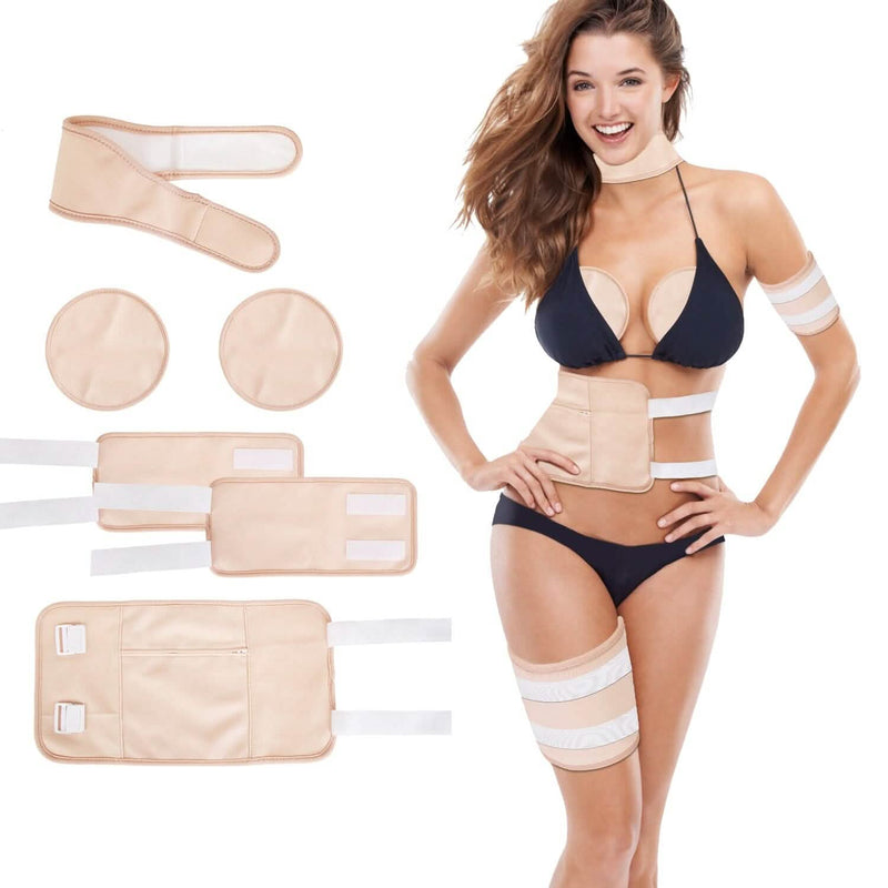 6-Pack: Castor Oil Wrap Set Wellness - DailySale
