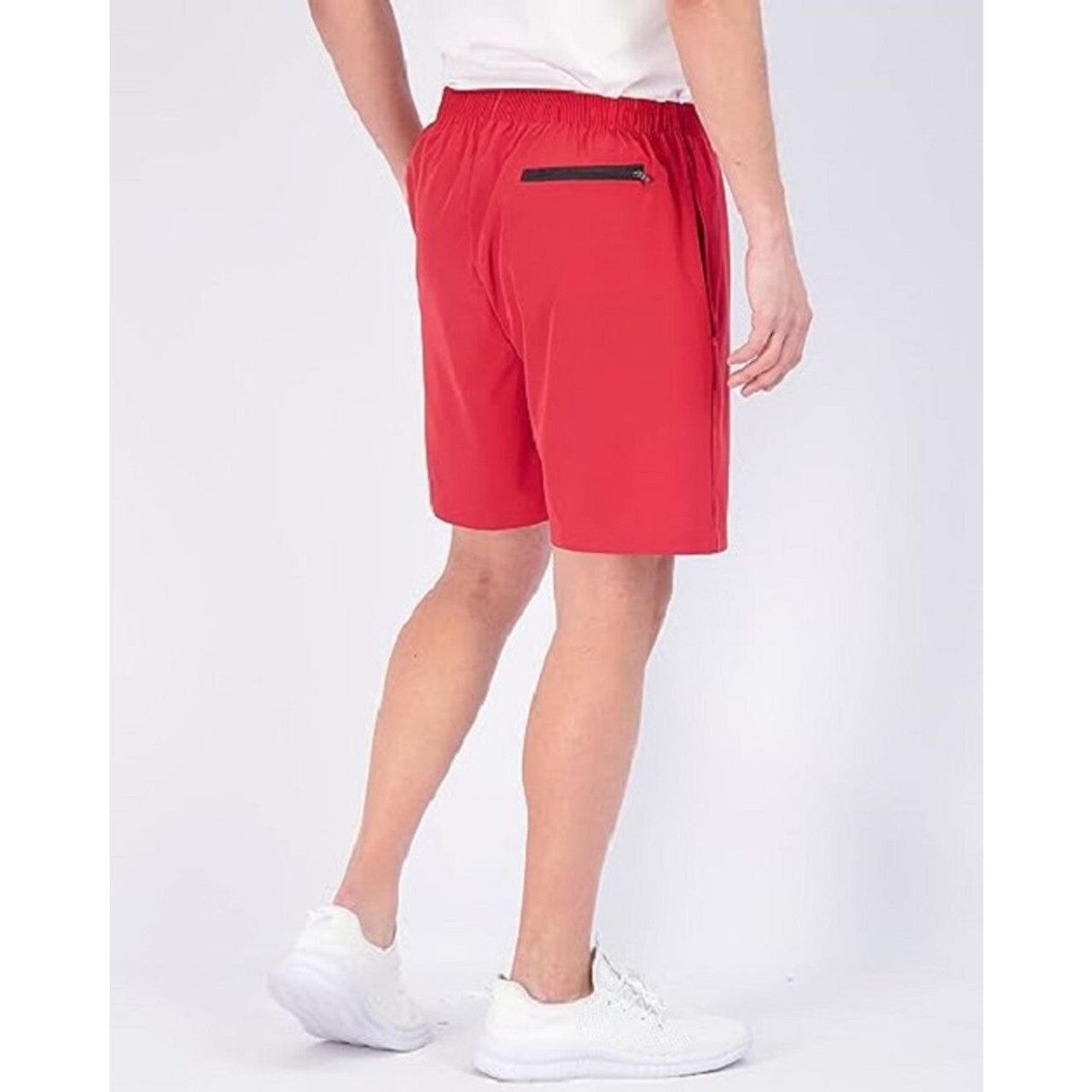 6-Pack: Men’s Active Woven Shorts with Zipper Pocket Men's Bottoms - DailySale