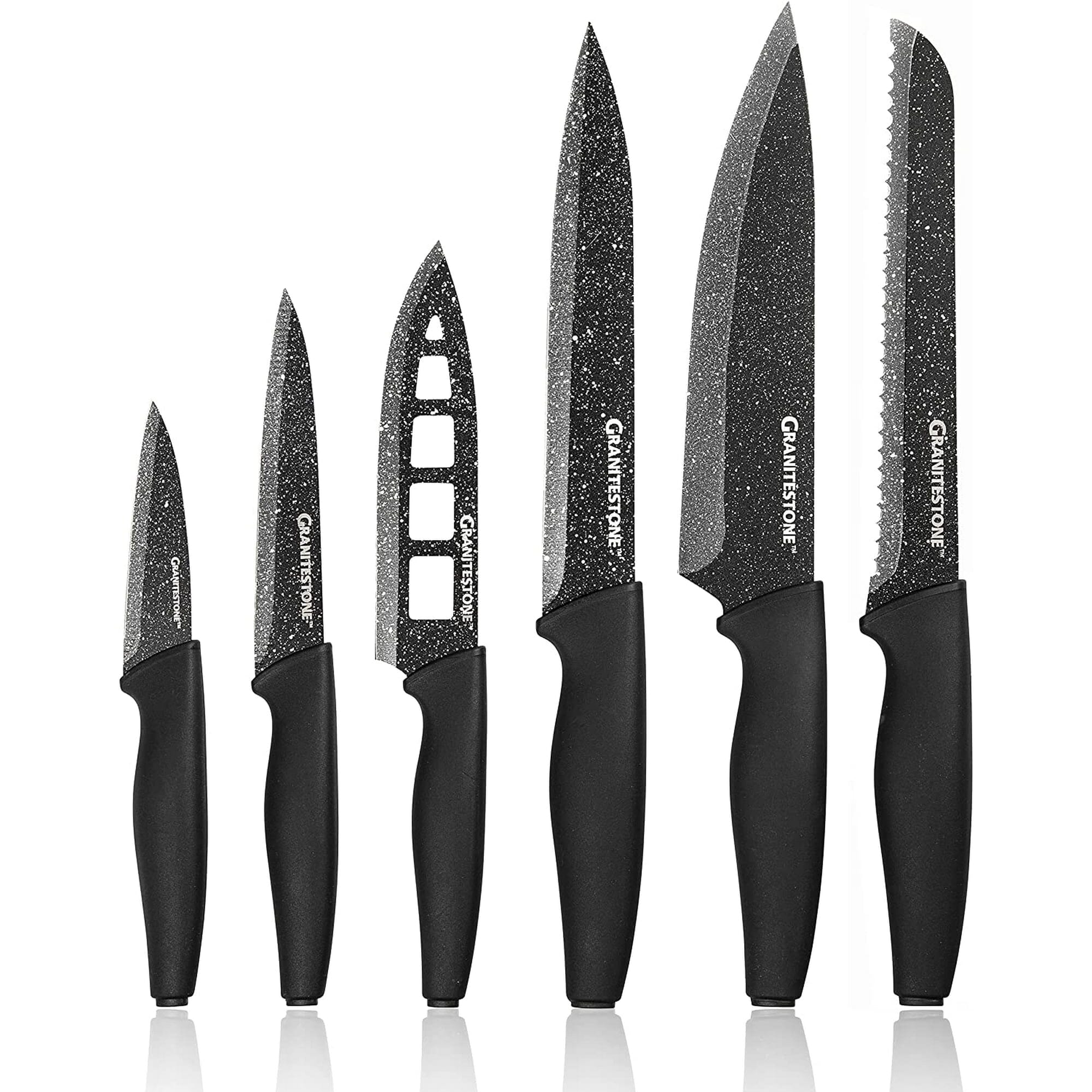 6-Piece: Granitestone Nutriblade Knives Set Kitchen Tools & Gadgets - DailySale