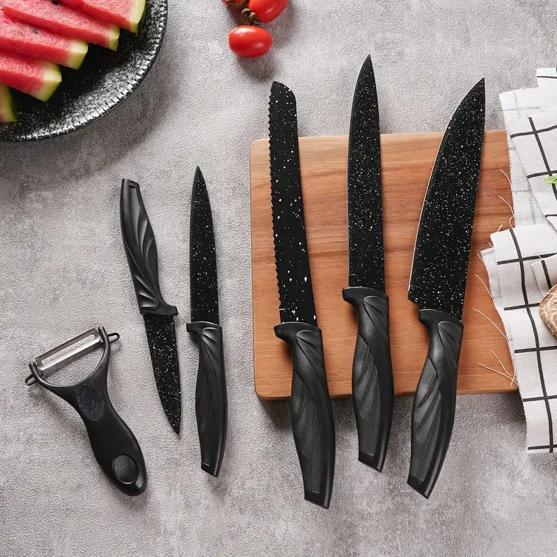 6-Piece Set: High Carbon Stainless Steel Sharp Kitchen Tools & Gadgets - DailySale