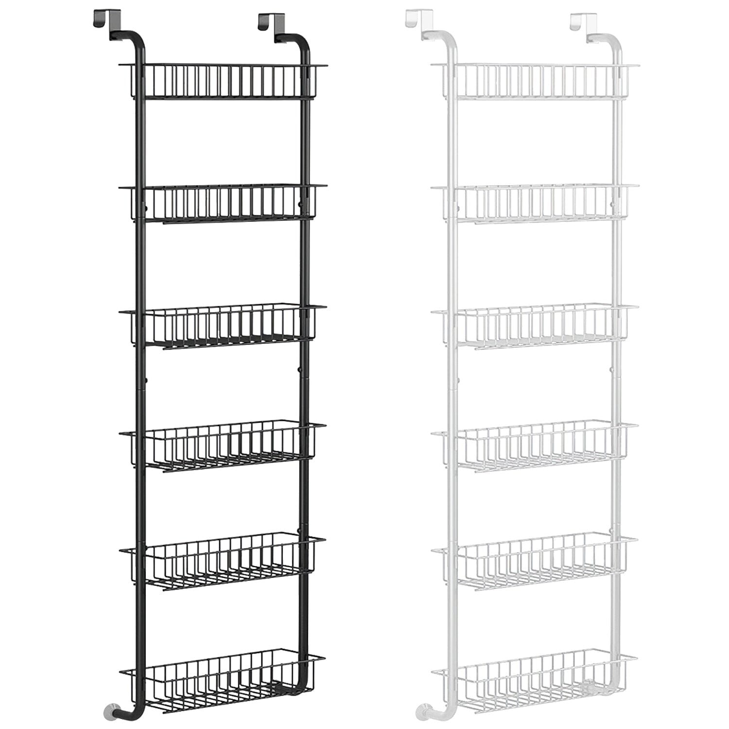 6-Tier Over Door Pantry Organizer Kitchen Storage - DailySale