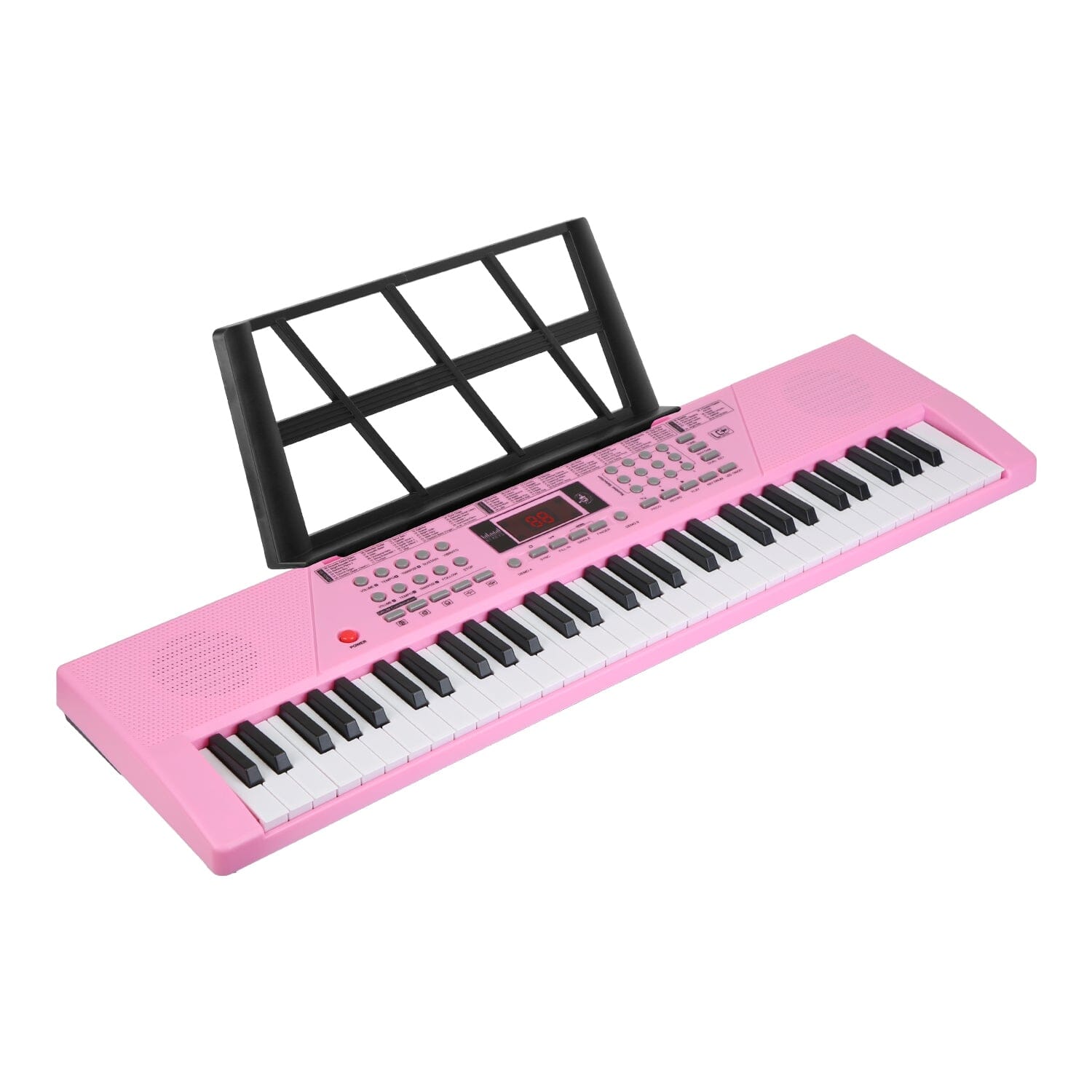 61 Keys Digital Music Keyboard Electronic Piano Toys & Games Pink Standard - DailySale