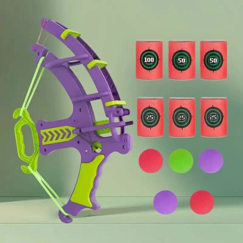 12-Piece Interactive Archery Game Set – Multi-Color