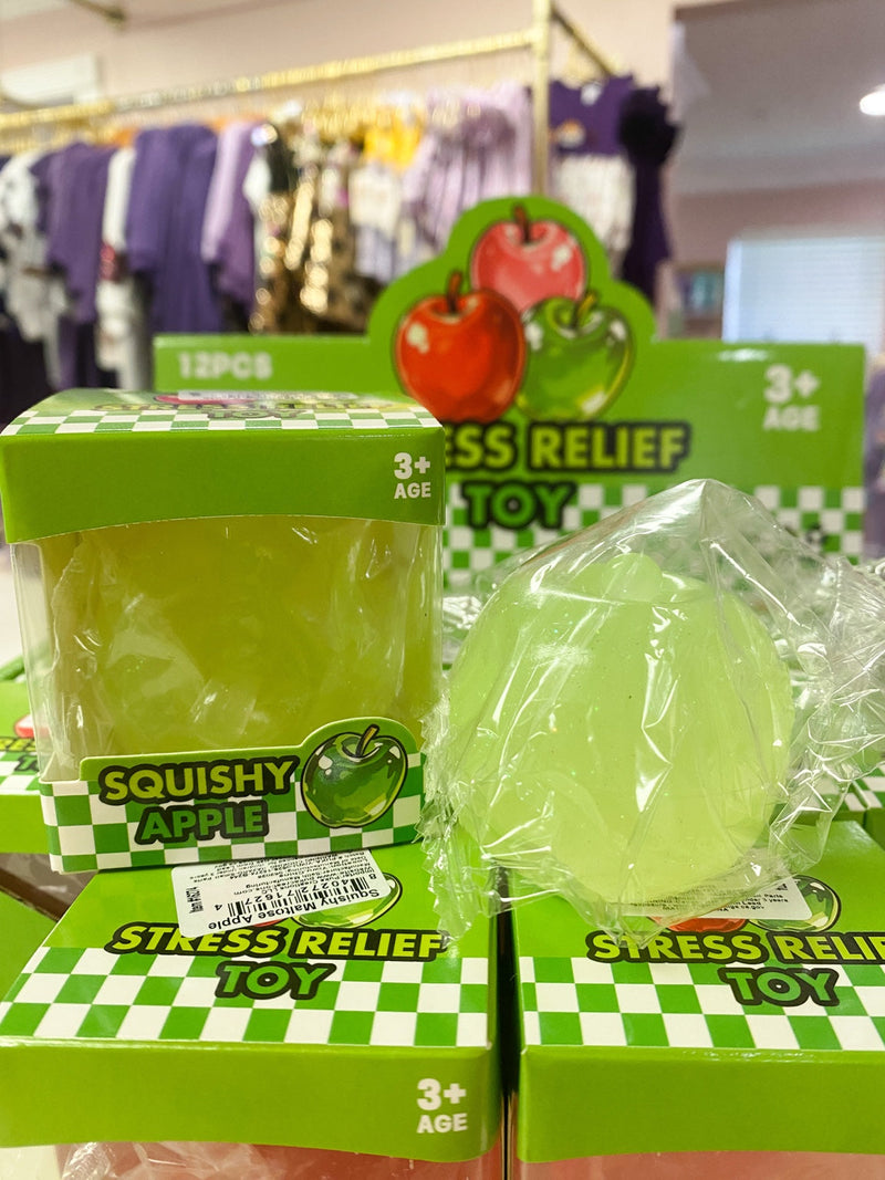 Squishy Apple Maltose Stress Relief Toy | Slow Rising Fidget Toy