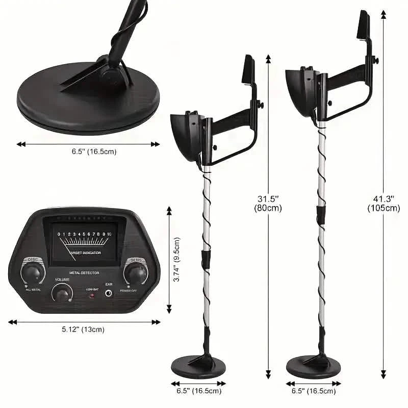 Handheld Metal Detector – High-Sensitivity Treasure Finder for Beach & Outdoors