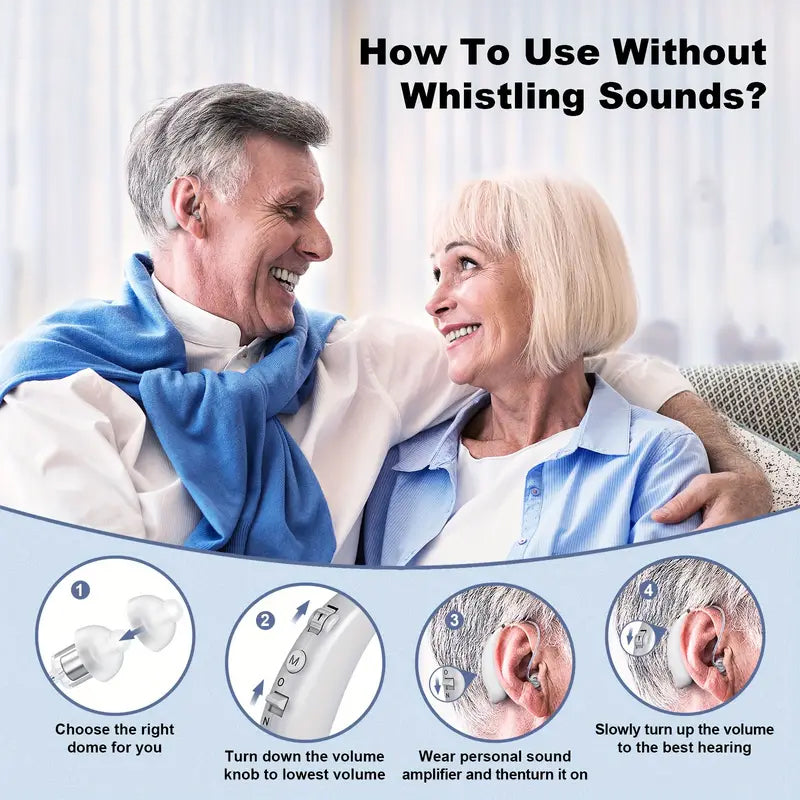 Premium Rechargeable Hearing Aids for Seniors