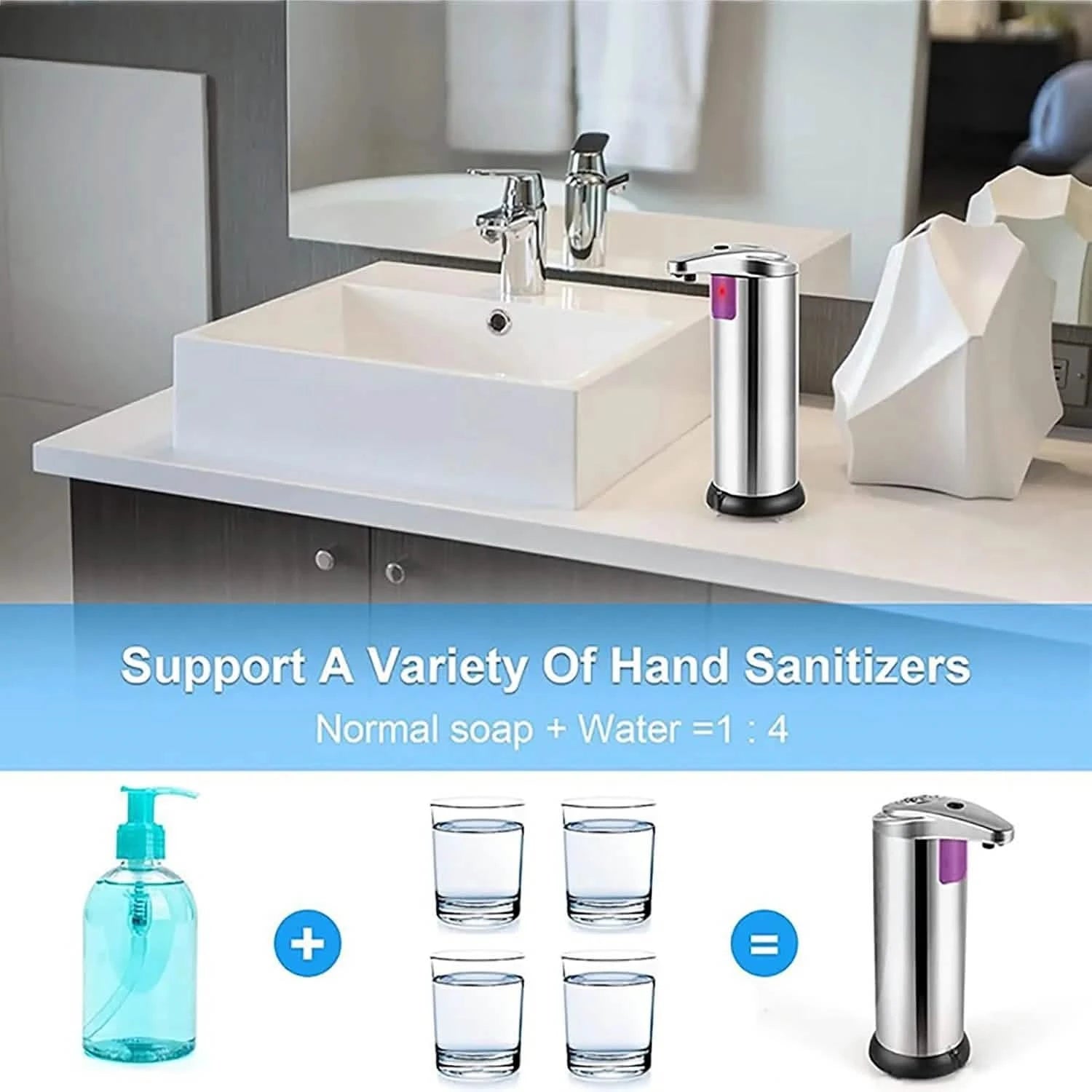 Stainless Steel Automatic Soap Dispenser
