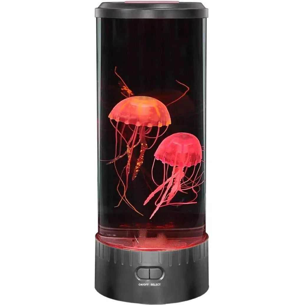 7" Jellyfish Lava Lamp Aquarium - Vibrant LED Lighting with 7 Dynamic Color Changing Settings Indoor Lighting - DailySale