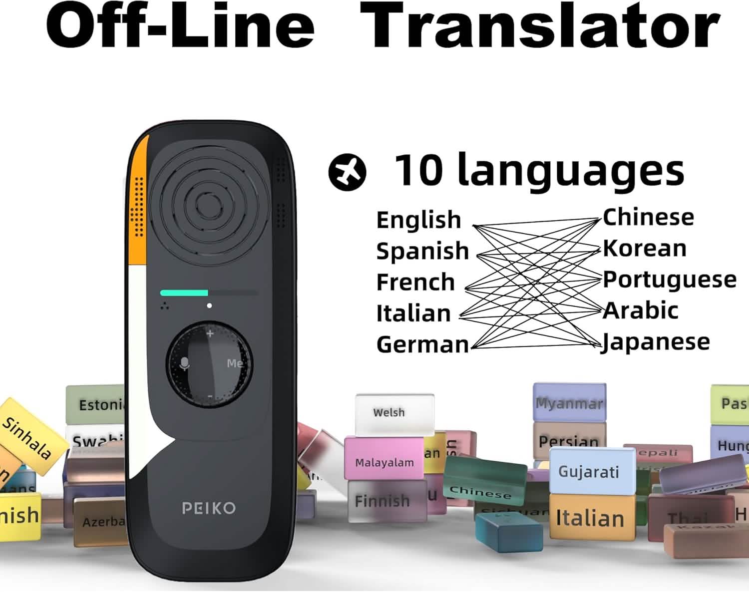 Portable Language Translator Device – 136 Languages